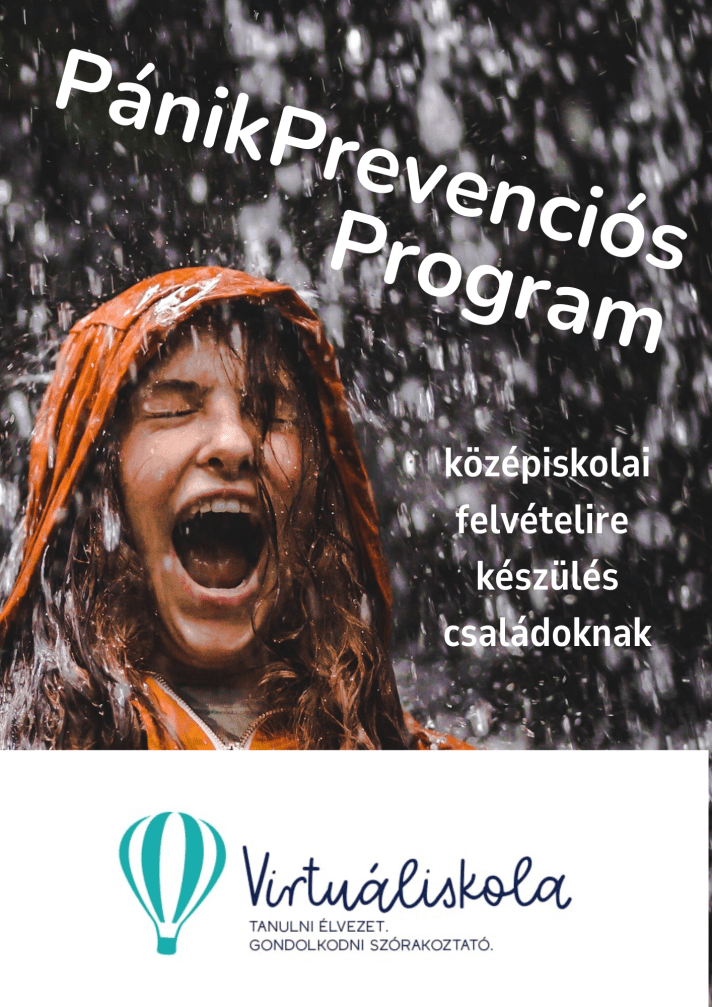 PánikPrevenciós Program középiskolába készülőknek Virtuáliskola